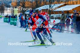 16.12.2023, Ramsau, Austria (AUT): Iacopo Bortolas (ITA) - FIS world cup nordic combined men, compact HS98/7.5km, Ramsau (AUT). www.nordicfocus.com. © Volk/NordicFocus. Every downloaded picture is fee-liable.