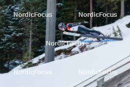 16.12.2023, Ramsau, Austria (AUT): Domenico Mariotti (ITA) - FIS world cup nordic combined men, compact HS98/7.5km, Ramsau (AUT). www.nordicfocus.com. © Volk/NordicFocus. Every downloaded picture is fee-liable.