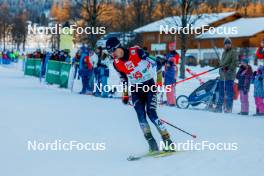 16.12.2023, Ramsau, Austria (AUT): Yuya Yamamoto (JPN) - FIS world cup nordic combined men, compact HS98/7.5km, Ramsau (AUT). www.nordicfocus.com. © Volk/NordicFocus. Every downloaded picture is fee-liable.