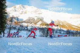 16.12.2023, Ramsau, Austria (AUT): Marc Luis Rainer (AUT) - FIS world cup nordic combined men, compact HS98/7.5km, Ramsau (AUT). www.nordicfocus.com. © Volk/NordicFocus. Every downloaded picture is fee-liable.