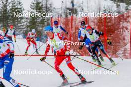 15.12.2023, Ramsau, Austria (AUT): Stefan Rettenegger (AUT) - FIS world cup nordic combined men, mass HS98/10km, Ramsau (AUT). www.nordicfocus.com. © Volk/NordicFocus. Every downloaded picture is fee-liable.