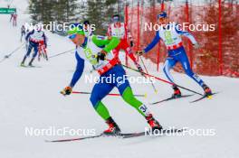 15.12.2023, Ramsau, Austria (AUT): Vid Vrhovnik (SLO) - FIS world cup nordic combined men, mass HS98/10km, Ramsau (AUT). www.nordicfocus.com. © Volk/NordicFocus. Every downloaded picture is fee-liable.