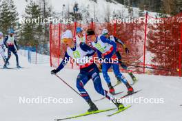 15.12.2023, Ramsau, Austria (AUT): Benjamin Loomis (USA) - FIS world cup nordic combined men, mass HS98/10km, Ramsau (AUT). www.nordicfocus.com. © Volk/NordicFocus. Every downloaded picture is fee-liable.