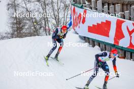 15.12.2023, Ramsau, Austria (AUT): Vinzenz Geiger (GER) - FIS world cup nordic combined men, mass HS98/10km, Ramsau (AUT). www.nordicfocus.com. © Volk/NordicFocus. Every downloaded picture is fee-liable.