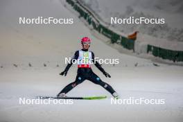 15.12.2023, Ramsau, Austria (AUT): David Mach (GER) - FIS world cup nordic combined men, mass HS98/10km, Ramsau (AUT). www.nordicfocus.com. © Volk/NordicFocus. Every downloaded picture is fee-liable.
