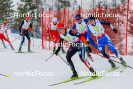 15.12.2023, Ramsau, Austria (AUT): Julian Schmid (GER) - FIS world cup nordic combined men, mass HS98/10km, Ramsau (AUT). www.nordicfocus.com. © Volk/NordicFocus. Every downloaded picture is fee-liable.