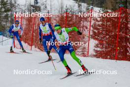 15.12.2023, Ramsau, Austria (AUT): Gasper Brecl (SLO) - FIS world cup nordic combined men, mass HS98/10km, Ramsau (AUT). www.nordicfocus.com. © Volk/NordicFocus. Every downloaded picture is fee-liable.