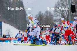 15.12.2023, Ramsau, Austria (AUT): Joergen Graabak (NOR) - FIS world cup nordic combined men, mass HS98/10km, Ramsau (AUT). www.nordicfocus.com. © Volk/NordicFocus. Every downloaded picture is fee-liable.