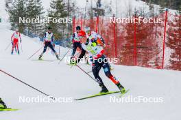 15.12.2023, Ramsau, Austria (AUT): Tristan Sommerfeldt (GER) - FIS world cup nordic combined men, mass HS98/10km, Ramsau (AUT). www.nordicfocus.com. © Volk/NordicFocus. Every downloaded picture is fee-liable.