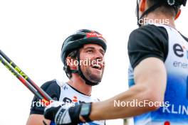 14.10.2023, Klingenthal, Germany (GER): Johannes Rydzek (GER) - German Championships Nordic Combined men and women, individual gundersen HS140/10km men, Klingenthal (GER). www.nordicfocus.com. © Volk/NordicFocus. Every downloaded picture is fee-liable.