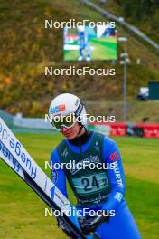 15.10.2023, Klingenthal, Germany (GER): Manuel Faisst (GER) - German Championships Nordic Combined men and women, team sprint HS140/15km men, Klingenthal (GER). www.nordicfocus.com. © Volk/NordicFocus. Every downloaded picture is fee-liable.
