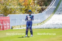 15.10.2023, Klingenthal, Germany (GER): Benedikt Graebert (GER) - German Championships Nordic Combined men and women, team sprint HS140/15km men, Klingenthal (GER). www.nordicfocus.com. © Volk/NordicFocus. Every downloaded picture is fee-liable.