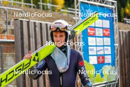 15.10.2023, Klingenthal, Germany (GER): Albin Stenzel (GER) - German Championships Nordic Combined men and women, team sprint HS140/15km men, Klingenthal (GER). www.nordicfocus.com. © Volk/NordicFocus. Every downloaded picture is fee-liable.