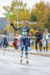 15.10.2023, Klingenthal, Germany (GER): Jenny Nowak (GER) - German Championships Nordic Combined men and women, team sprint HS85/7.5km women, Klingenthal (GER). www.nordicfocus.com. © Volk/NordicFocus. Every downloaded picture is fee-liable.