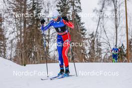 08.01.2023, Otepaeae, Estonia (EST): Lena Brocard (FRA) - FIS world cup nordic combined women, individual gundersen HS97/5km, Otepaeae (EST). www.nordicfocus.com. © Volk/NordicFocus. Every downloaded picture is fee-liable.