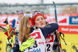 27.01.2023, Seefeld, Austria (AUT): Magdalena Burger (GER), Maria Gerboth (GER), (l-r)  - FIS world cup nordic combined women, individual gundersen HS109/5km, Seefeld (AUT). www.nordicfocus.com. © Volk/NordicFocus. Every downloaded picture is fee-liable.