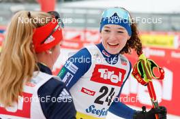 27.01.2023, Seefeld, Austria (AUT): Silva Verbic (SLO) - FIS world cup nordic combined women, individual gundersen HS109/5km, Seefeld (AUT). www.nordicfocus.com. © Volk/NordicFocus. Every downloaded picture is fee-liable.