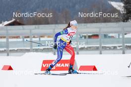 27.01.2023, Seefeld, Austria (AUT): Lena Brocard (FRA) - FIS world cup nordic combined women, individual gundersen HS109/5km, Seefeld (AUT). www.nordicfocus.com. © Volk/NordicFocus. Every downloaded picture is fee-liable.