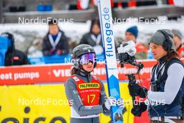 28.01.2023, Seefeld, Austria (AUT): Veronica Gianmoena (ITA) - FIS world cup nordic combined women, individual gundersen HS109/5km, Seefeld (AUT). www.nordicfocus.com. © Volk/NordicFocus. Every downloaded picture is fee-liable.