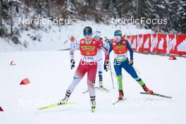 28.01.2023, Seefeld, Austria (AUT): Haruka Kasai (JPN), Ema Volavsek (SLO), (l-r)  - FIS world cup nordic combined women, individual gundersen HS109/5km, Seefeld (AUT). www.nordicfocus.com. © Volk/NordicFocus. Every downloaded picture is fee-liable.