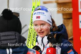 28.01.2023, Seefeld, Austria (AUT): Gyda Westvold Hansen (NOR) - FIS world cup nordic combined women, individual gundersen HS109/5km, Seefeld (AUT). www.nordicfocus.com. © Volk/NordicFocus. Every downloaded picture is fee-liable.
