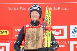 28.01.2023, Seefeld, Austria (AUT): Annika Sieff (ITA) - FIS world cup nordic combined women, individual gundersen HS109/5km, Seefeld (AUT). www.nordicfocus.com. © Volk/NordicFocus. Every downloaded picture is fee-liable.