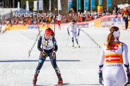 11.02.2023, Schonach, Germany (GER): Nathalie Armbruster (GER) - FIS world cup nordic combined women, individual gundersen HS100/5km, Schonach (GER). www.nordicfocus.com. © Volk/NordicFocus. Every downloaded picture is fee-liable.