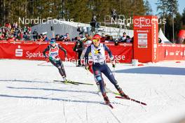 11.02.2023, Schonach, Germany (GER): Annika Sieff (ITA), Lisa Hirner (AUT), Nathalie Armbruster (GER), (l-r)  - FIS world cup nordic combined women, individual gundersen HS100/5km, Schonach (GER). www.nordicfocus.com. © Volk/NordicFocus. Every downloaded picture is fee-liable.