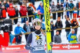 12.02.2023, Schonach, Germany (GER): Svenja Wuerth (GER) - FIS world cup nordic combined women, individual gundersen HS100/5km, Schonach (GER). www.nordicfocus.com. © Volk/NordicFocus. Every downloaded picture is fee-liable.