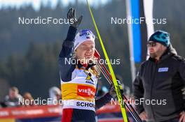 12.02.2023, Schonach, Germany (GER): Gyda Westvold Hansen (NOR) - FIS world cup nordic combined women, individual gundersen HS100/5km, Schonach (GER). www.nordicfocus.com. © Volk/NordicFocus. Every downloaded picture is fee-liable.
