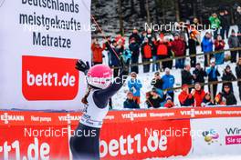 12.02.2023, Schonach, Germany (GER): Nathalie Armbruster (GER) - FIS world cup nordic combined women, individual gundersen HS100/5km, Schonach (GER). www.nordicfocus.com. © Volk/NordicFocus. Every downloaded picture is fee-liable.