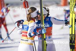 11.03.2022, Oslo, Norway (NOR): Gyda Westvold Hansen (NOR), Hanna Midtsundstad (NOR), (l-r)  - FIS world cup nordic combined women, individual gundersen HS106/5km, Oslo (NOR). www.nordicfocus.com. © Thibaut/NordicFocus. Every downloaded picture is fee-liable.