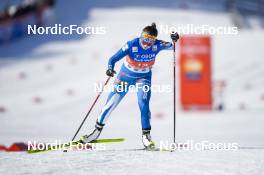 11.03.2022, Oslo, Norway (NOR): Minja Korhonen (FIN) - FIS world cup nordic combined women, individual gundersen HS106/5km, Oslo (NOR). www.nordicfocus.com. © Thibaut/NordicFocus. Every downloaded picture is fee-liable.