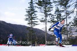 24.02.2023, Planica, Slovenia (SLO): Alexa Brabec (USA), Annika Malacinski (USA), (l-r)  - FIS nordic world ski championships nordic combined women, individual gundersen HS100/5km, Planica (SLO). www.nordicfocus.com. © Thibaut/NordicFocus. Every downloaded picture is fee-liable.