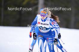 24.02.2023, Planica, Slovenia (SLO): Anna Kerko (FIN) - FIS nordic world ski championships nordic combined women, individual gundersen HS100/5km, Planica (SLO). www.nordicfocus.com. © Thibaut/NordicFocus. Every downloaded picture is fee-liable.
