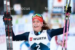 24.02.2023, Planica, Slovenia (SLO): Nathalie Armbruster (GER) - FIS nordic world ski championships nordic combined women, individual gundersen HS100/5km, Planica (SLO). www.nordicfocus.com. © Thibaut/NordicFocus. Every downloaded picture is fee-liable.