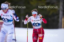 24.02.2023, Planica, Slovenia (SLO): Claudia Purker (AUT) - FIS nordic world ski championships nordic combined women, individual gundersen HS100/5km, Planica (SLO). www.nordicfocus.com. © Thibaut/NordicFocus. Every downloaded picture is fee-liable.