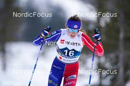 24.02.2023, Planica, Slovenia (SLO): Lena Brocard (FRA) - FIS nordic world ski championships nordic combined women, individual gundersen HS100/5km, Planica (SLO). www.nordicfocus.com. © Thibaut/NordicFocus. Every downloaded picture is fee-liable.