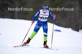 24.02.2023, Planica, Slovenia (SLO): Teja Pavec (SLO) - FIS nordic world ski championships nordic combined women, individual gundersen HS100/5km, Planica (SLO). www.nordicfocus.com. © Thibaut/NordicFocus. Every downloaded picture is fee-liable.