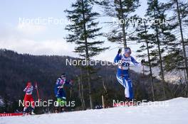24.02.2023, Planica, Slovenia (SLO): Tereza Koldovska (CZE), Teja Pavec (SLO), Alva Thors (FIN), (l-r)  - FIS nordic world ski championships nordic combined women, individual gundersen HS100/5km, Planica (SLO). www.nordicfocus.com. © Thibaut/NordicFocus. Every downloaded picture is fee-liable.