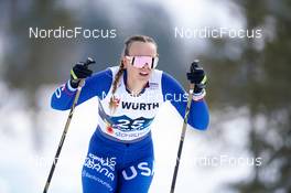 24.02.2023, Planica, Slovenia (SLO): Annika Malacinski (USA) - FIS nordic world ski championships nordic combined women, individual gundersen HS100/5km, Planica (SLO). www.nordicfocus.com. © Thibaut/NordicFocus. Every downloaded picture is fee-liable.