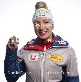 24.02.2023, Planica, Slovenia (SLO): Annalena Slamik (AUT) - FIS nordic world ski championships nordic combined women, medals, Planica (SLO). www.nordicfocus.com. © Thibaut/NordicFocus. Every downloaded picture is fee-liable.