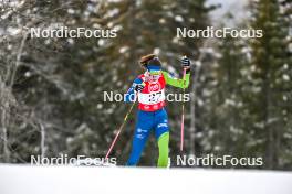 01.12.2023, Lillehammer, Norway (NOR): Silva Verbic (SLO) - FIS world cup nordic combined women, individual gundersen HS98/5km, Lillehammer (NOR). www.nordicfocus.com. © Authamayou/NordicFocus. Every downloaded picture is fee-liable.