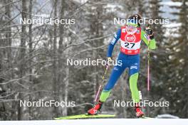 01.12.2023, Lillehammer, Norway (NOR): Silva Verbic (SLO) - FIS world cup nordic combined women, individual gundersen HS98/5km, Lillehammer (NOR). www.nordicfocus.com. © Authamayou/NordicFocus. Every downloaded picture is fee-liable.