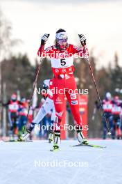 01.12.2023, Lillehammer, Norway (NOR): Lisa Hirner (AUT) - FIS world cup nordic combined women, individual gundersen HS98/5km, Lillehammer (NOR). www.nordicfocus.com. © Authamayou/NordicFocus. Every downloaded picture is fee-liable.