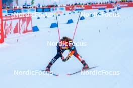 16.12.2023, Ramsau, Austria (AUT): Nathalie Armbruster (GER) - FIS world cup nordic combined women, compact HS98/5km, Ramsau (AUT). www.nordicfocus.com. © Volk/NordicFocus. Every downloaded picture is fee-liable.