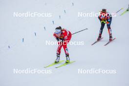 15.12.2023, Ramsau, Austria (AUT): Lisa Hirner (AUT) - FIS world cup nordic combined women, individual gundersen HS98/5km, Ramsau (AUT). www.nordicfocus.com. © Volk/NordicFocus. Every downloaded picture is fee-liable.