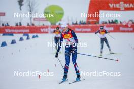 15.12.2023, Ramsau, Austria (AUT): Lena Brocard (FRA) - FIS world cup nordic combined women, individual gundersen HS98/5km, Ramsau (AUT). www.nordicfocus.com. © Volk/NordicFocus. Every downloaded picture is fee-liable.