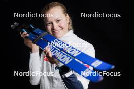 07.12.2023, Oestersund, Sweden (SWE): Maria Hartz Melling (NOR) - FIS world cup cross-country, photoshooting, Oestersund (SWE). www.nordicfocus.com. © Modica/NordicFocus. Every downloaded picture is fee-liable.