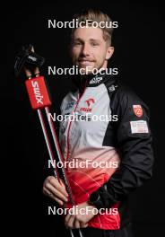 07.12.2023, Oestersund, Sweden (SWE): Dominik  Bury (POL) - FIS world cup cross-country, photoshooting, Oestersund (SWE). www.nordicfocus.com. © Modica/NordicFocus. Every downloaded picture is fee-liable.